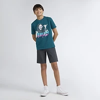Hurley Big Kid Boys Crew Neck Short Sleeve Regular Fit Graphic T-Shirt