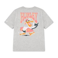 Hurley Big Kid Boys Crew Neck Short Sleeve Regular Fit Graphic T-Shirt