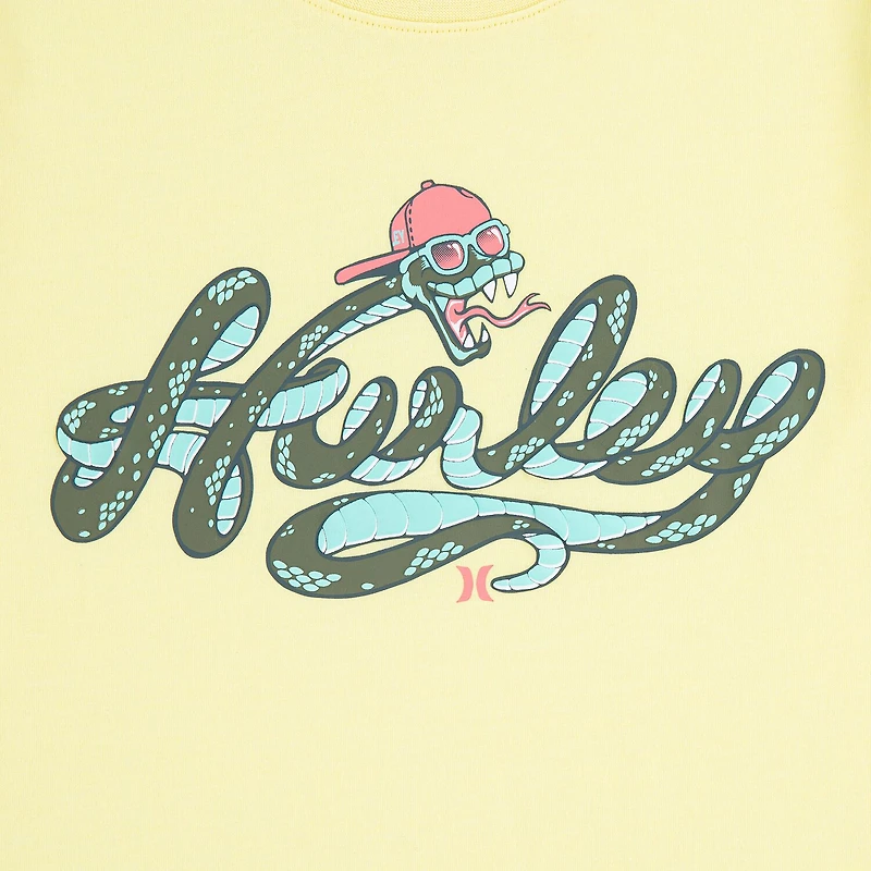 Hurley Big Kid Boys Crew Neck Short Sleeve Regular Fit Graphic T-Shirt