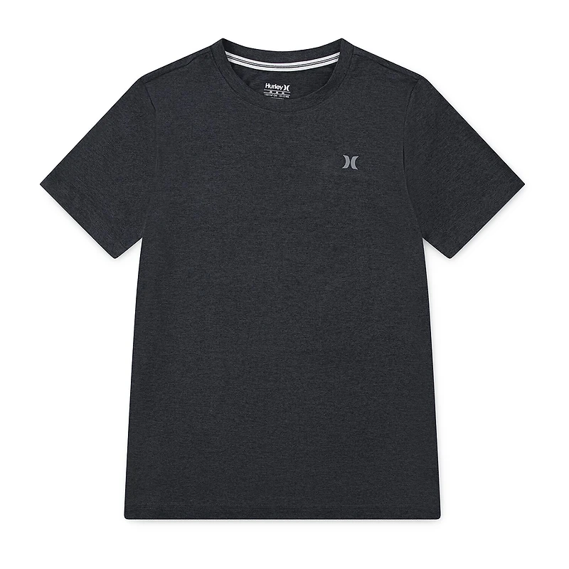 Hurley Dri-Fit Big Kid Boys Crew Neck Short Sleeve Regular Fit Graphic T-Shirt