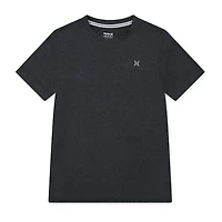 Hurley Dri-Fit Big Kid Boys Crew Neck Short Sleeve Regular Fit Graphic T-Shirt