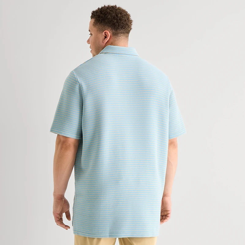 Stylus Big and Tall Mens Regular Fit Short Sleeve Polo Shirt