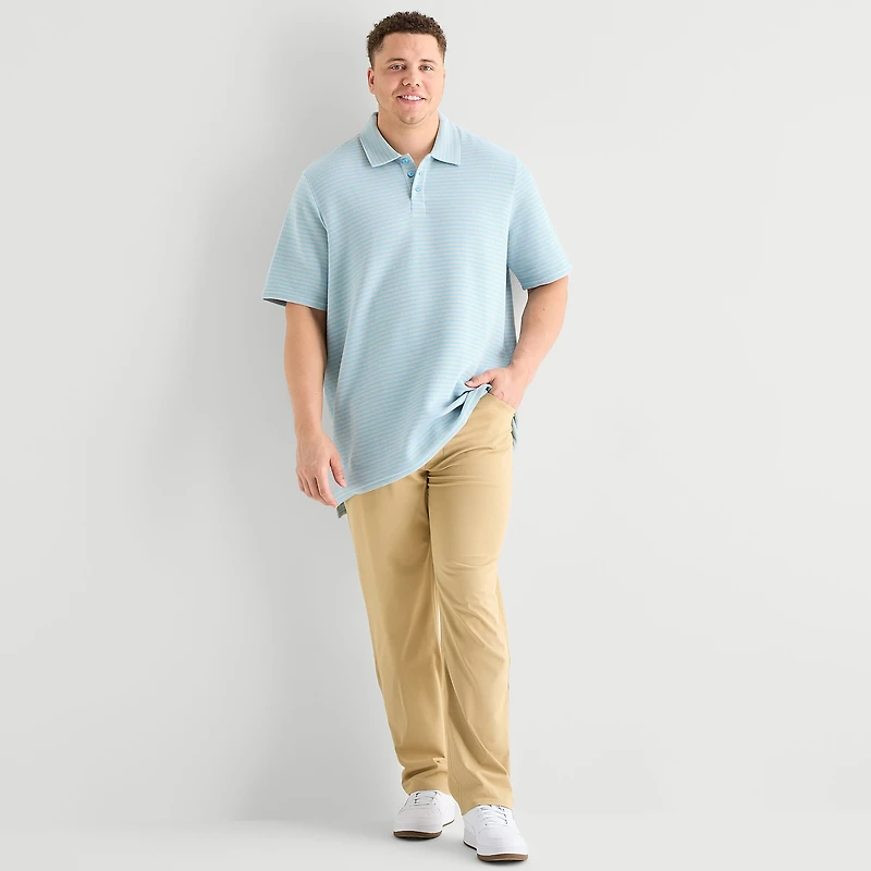 Stylus Big and Tall Mens Regular Fit Short Sleeve Polo Shirt