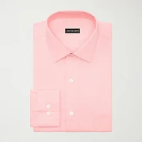 Van Heusen Ultra Flex Mens Regular Fit Stretch Fabric Wrinkle Free Long Sleeve Dress Shirt