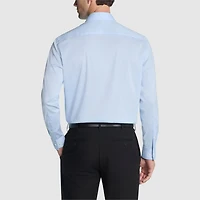 Van Heusen Ultra Flex Mens Regular Fit Stretch Fabric Wrinkle Free Long Sleeve Dress Shirt
