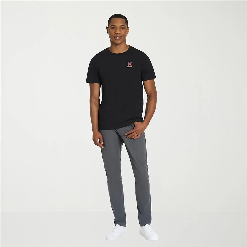 Hurley Mens Crew Neck Short Sleeve Regular Fit Graphic T-Shirt
