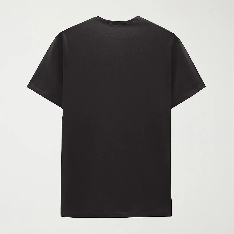 Mens Crew Neck Short Sleeve Classic Fit Big and Tall Graphic T-Shirt