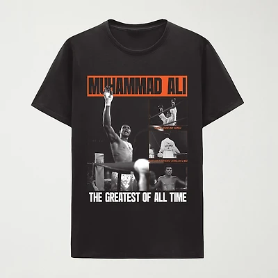 Mens Crew Neck Short Sleeve Classic Fit Big and Tall Graphic T-Shirt