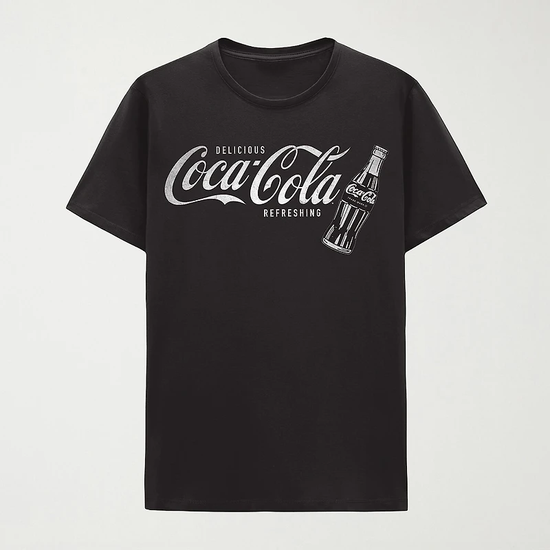 Mens Crew Neck Short Sleeve Classic Fit Big and Tall Graphic T-Shirt