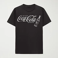 Mens Crew Neck Short Sleeve Classic Fit Big and Tall Graphic T-Shirt
