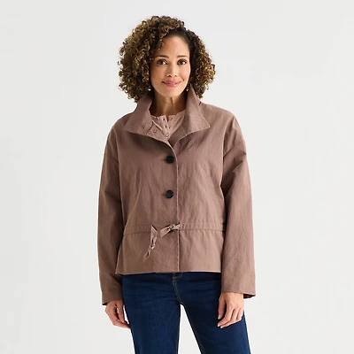 Liz Claiborne Womens Tall Lightweight Softshell Jacket