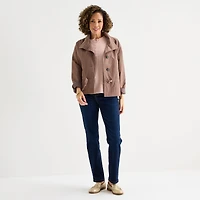 Liz Claiborne Womens Tall Lightweight Softshell Jacket