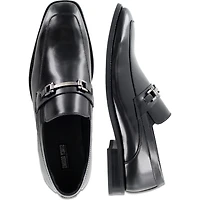 Stacy Adams® Blake Mens Leather Moc-Toe Slip-On Dress Shoes