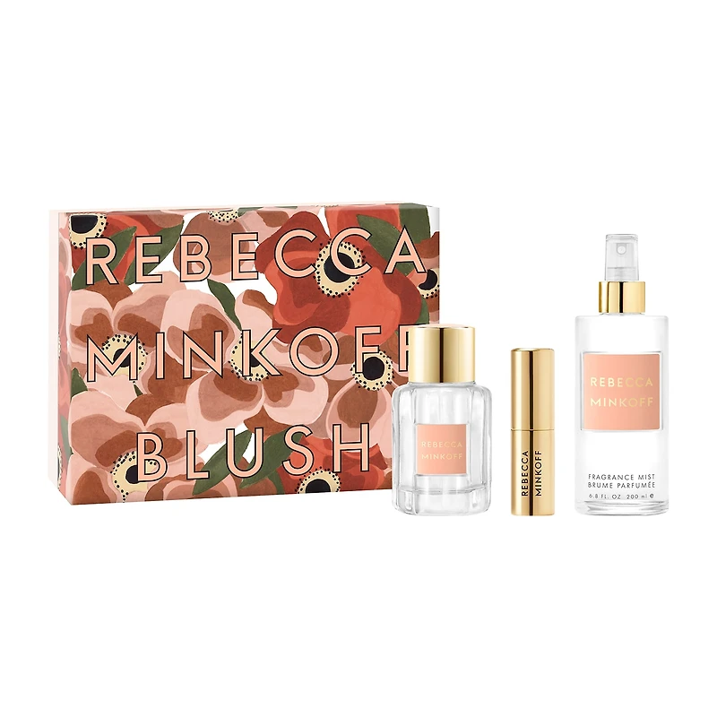 Rebecca Minkoff Blush Eau De Parfum 3-Pc Gift Set ($140 Value) Perfume Set