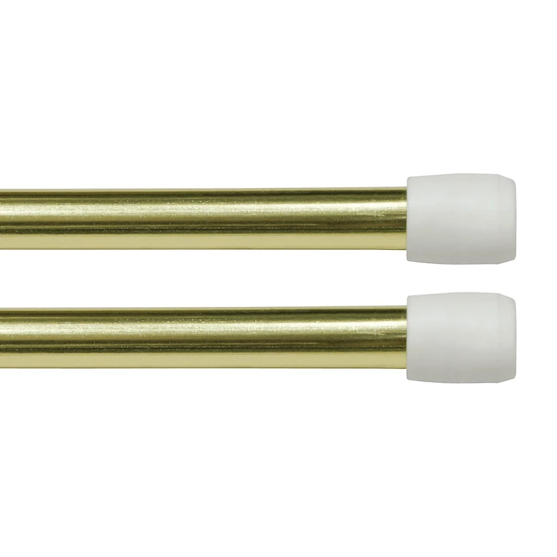 Kenney Fast Fit No Tools Pack 7/16 Tension Curtain Rod