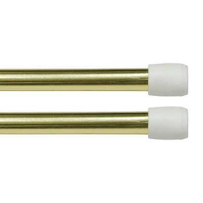 Kenney Fast Fit No Tools Pack 7/16 Tension Curtain Rod