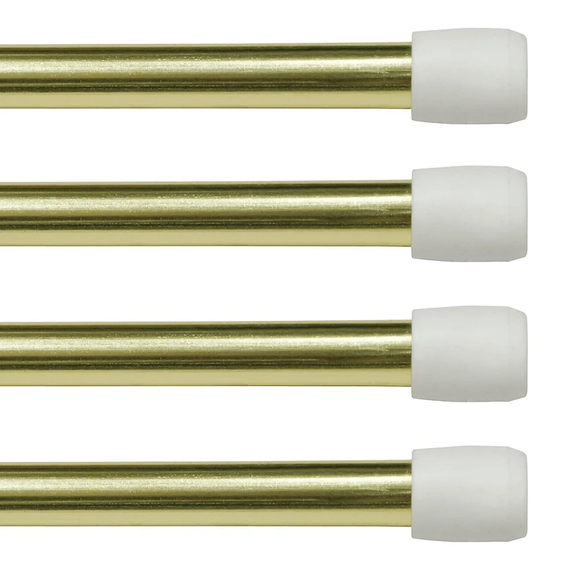 Kenney Fast Fit No Tools Pack 7/16 Tension Curtain Rod