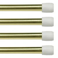 Kenney Fast Fit No Tools Pack 7/16 Tension Curtain Rod