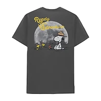 Mens Short Sleeve Snoopy Graphic T-Shirt