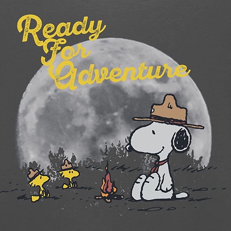 Mens Short Sleeve Snoopy Graphic T-Shirt