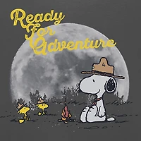 Mens Short Sleeve Snoopy Graphic T-Shirt