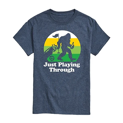 Mens Short Sleeve Golf Graphic T-Shirt