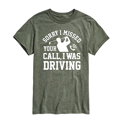 Mens Short Sleeve Golf T-Shirt