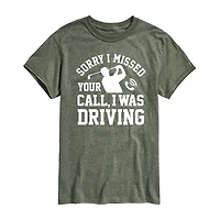 Mens Short Sleeve Golf T-Shirt