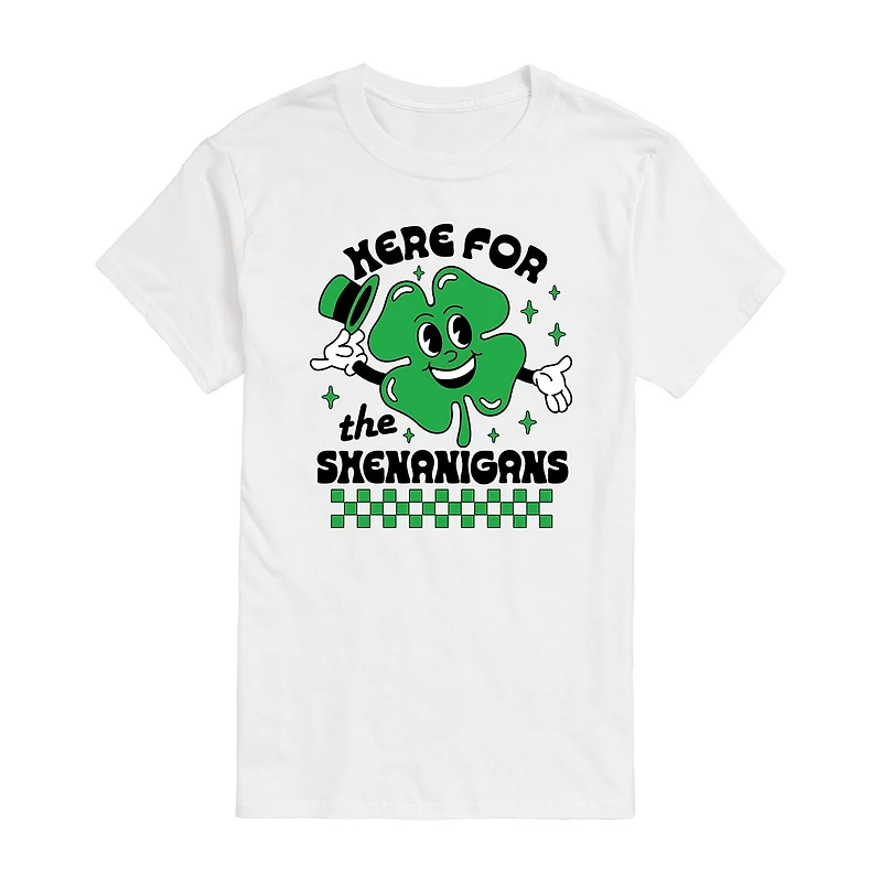Mens Short Sleeve St. Patrick's Day Graphic T-Shirt