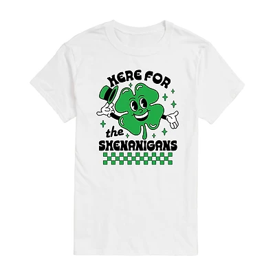 Mens Short Sleeve St. Patrick's Day Graphic T-Shirt