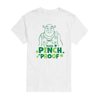 Mens Crew Neck Short Sleeve Shrek St. Patrick's Day T-Shirt