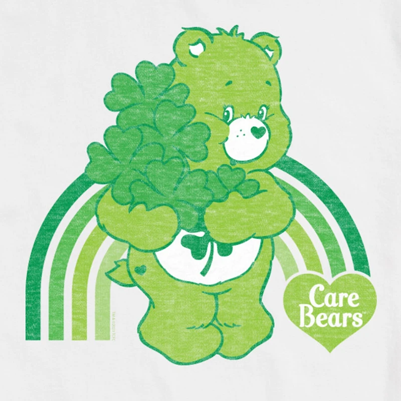 Mens Short Sleeve Care Bears St. Patrick's Day Graphic T-Shirt