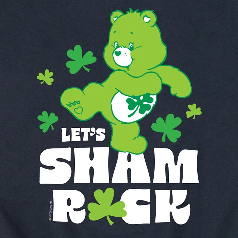 Mens Long Sleeve Care Bears St. Patrick's Day Sweatshirt