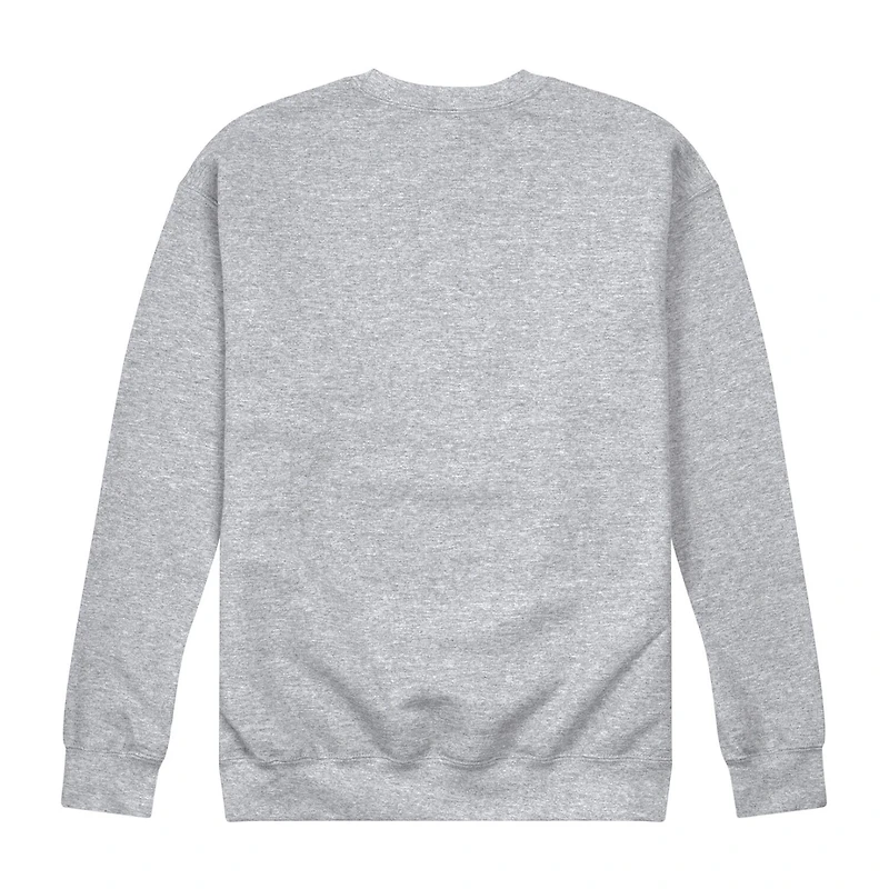Mens Long Sleeve Peanuts Mardi Gras Sweatshirt