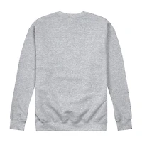 Mens Long Sleeve Peanuts Mardi Gras Sweatshirt