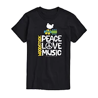 Mens Short Sleeve Woodstock T-Shirt
