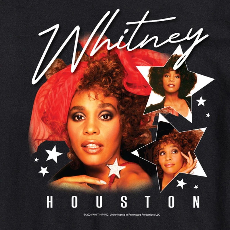 Mens Short Sleeve Whitney Houston T-Shirt