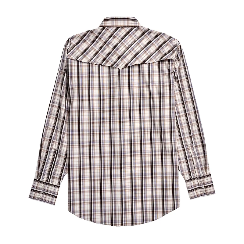 Ely Cattleman Mens Long Sleeve Western Shirt