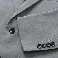 Haggar JMH 4 Way Stretch Houndstooth Mens Slim Fit Suit Jacket