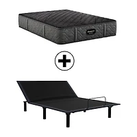 Beautyrest Black Series One 13.5" Extra Firm Tight Top - Mattress + Adjustable Base