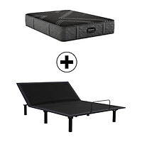 Beautyrest Black Series One 14.25" Medium Tight Top - Mattress + Adjustable Base