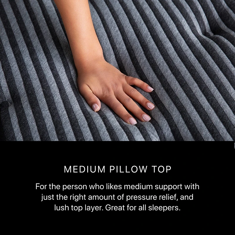 Beautyrest Black Series One 14.75" Medium Pillow Top - Mattress + Adjustable Base