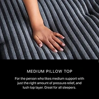 Beautyrest Black Series One 14.75" Medium Pillow Top - Mattress + Adjustable Base