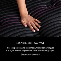 Beautyrest Black Series Two 16.5" Medium Pillow Top - Mattress + Adjustable Base