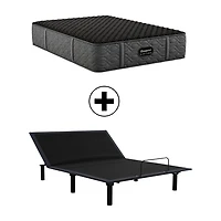 Beautyrest Black Series Three 15" Firm Tight Top - Mattress + Adjustable Base