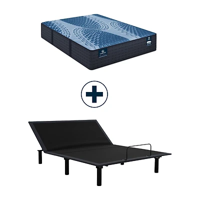 Serta iComfort Aspire 14" Medium Memory Foam Tight Top - Mattress + Adjustable Base