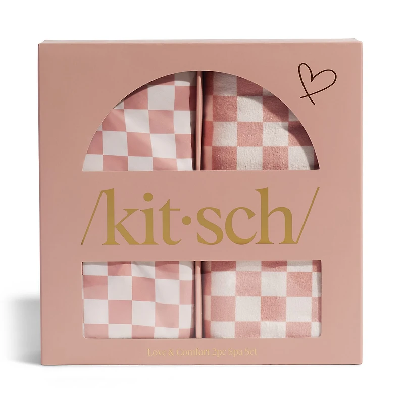 Kitsch Love & Comfort Spa Set 2-pc. Hair Goods Set