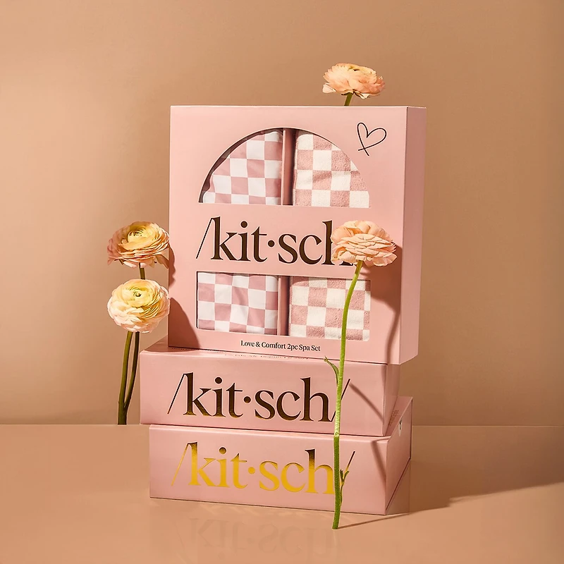 Kitsch Love & Comfort Spa Set 2-pc. Hair Goods Set