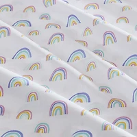 INK+IVY Kids Haisley Rainbow Stripe Complete Bedding Set with Sheets