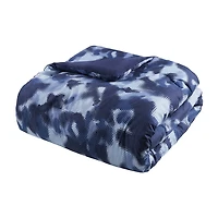 INK+IVY Kids Austin Blue Camo Complete Bedding Set with Sheets